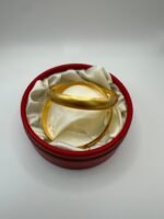 Classic Matte Gold Bangle - Image 2